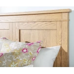 Complete Panel Bed Full 4/6 Natural Hickory Youth Beds Brown 14