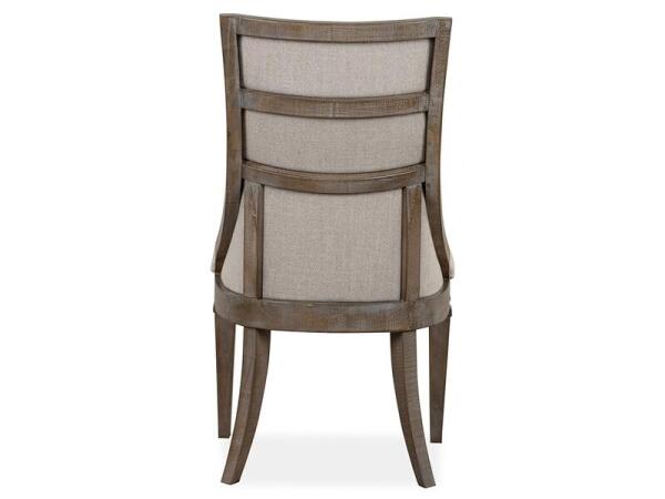 Lancaster D4352-73 Dining Arm Chair w/Upholstered Seat & Back (2/ctn) - Image 6