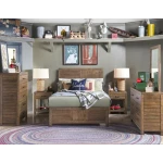 0832 Summer Camp LK Drawer Chest Brown Finish - Image 4