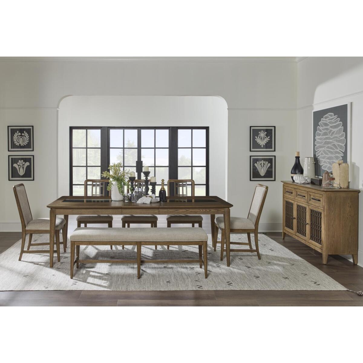 Rectangular Dining Table W Leaf - Image 6