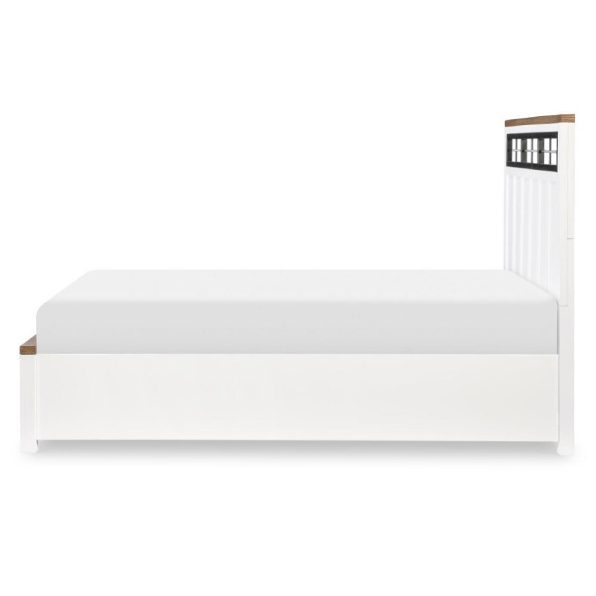 Complete Metalwork Panel Bed W. Storage Footboard, Full 4/6 Youth Beds Legacy Classic Furniture 6