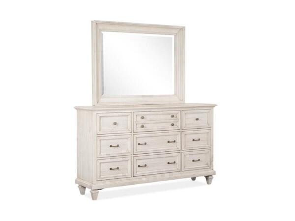 Newport Landscape Mirror Bedroom Mirrors Alabaster 10