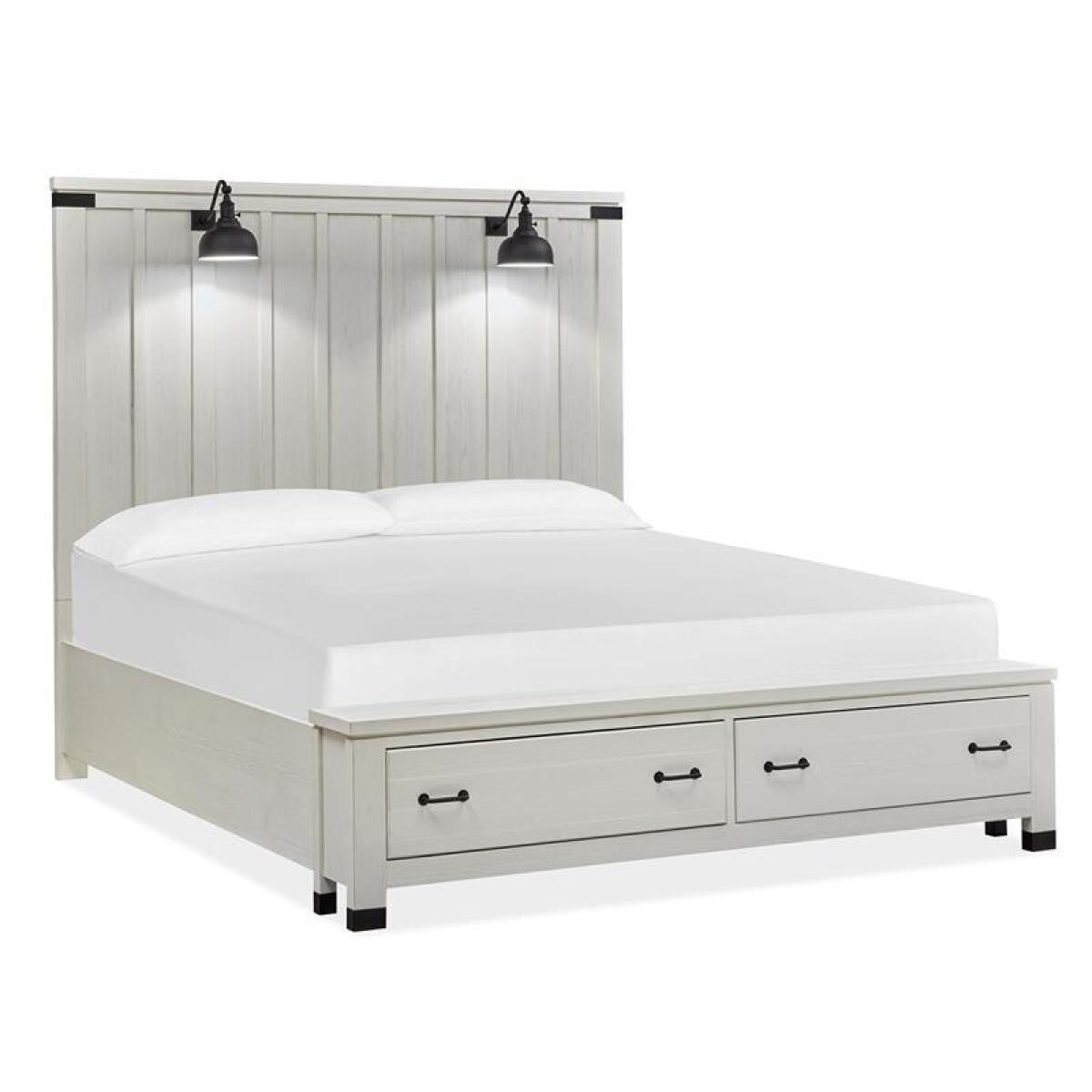 Harper B5321-74A Complete Cal.King Panel Storage Bed - Image 4