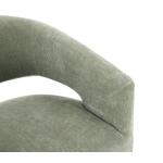 Tresa Arm Chair with Casters - Image 7