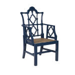 Blue Italian Arm Chair Chairs Blue 8