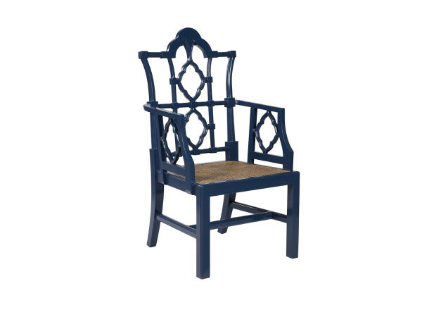 Blue Italian Arm Chair Chairs Blue