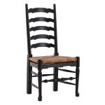 Bradley Ladderback Side Chair Chairs & Benches Brown 8