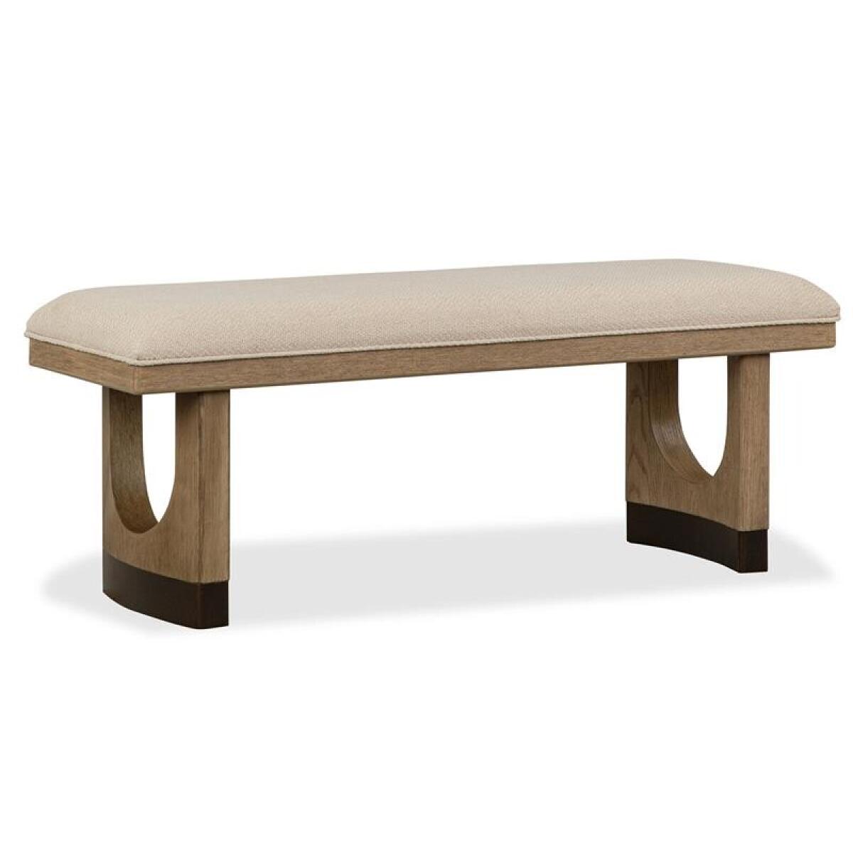 Tristan D5878-68A Backless Bench w/Upholstered Seat & U-Shaped Legs - Image 2
