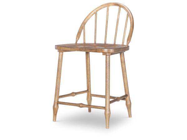Windsor Counter Height Chair Chairs & Benches Barnwood Oak