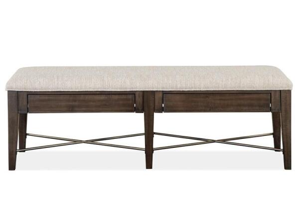 Westley Falls Bench w/Upholstered Seat - Image 8