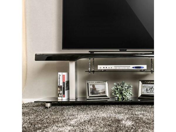 Dietrich 60″ TV Console Entertainment Stands Black