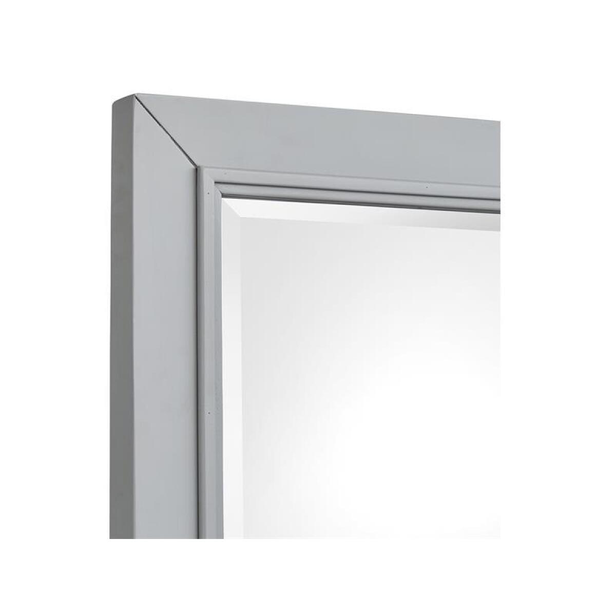 Charleston Landscape Mirror – Grey Bedroom Mirrors Gray 7