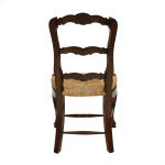 French Ladderback Side Chair Chairs & Benches Brown 11