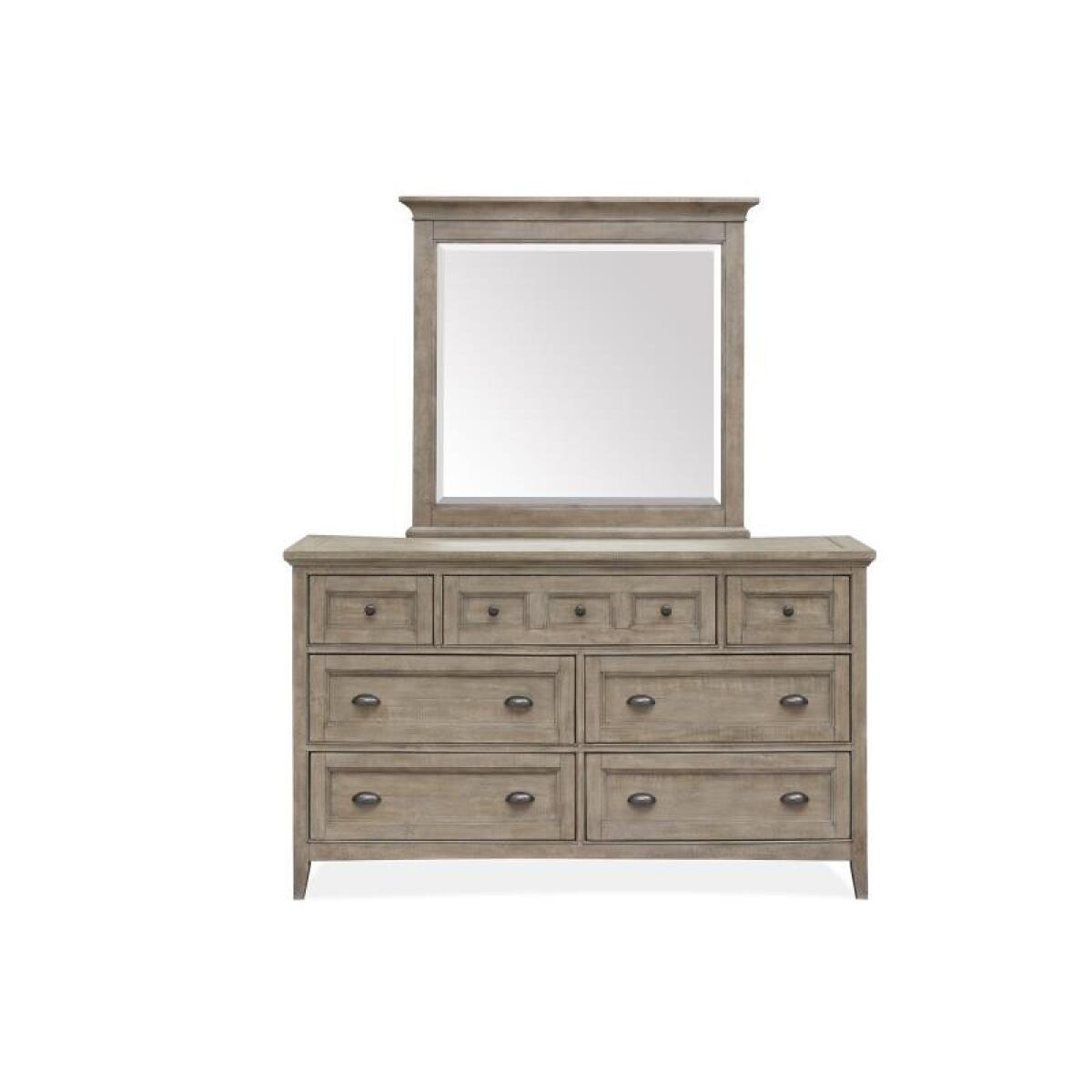 Paxton Place Landscape Mirror Bedroom Mirrors Brown 4