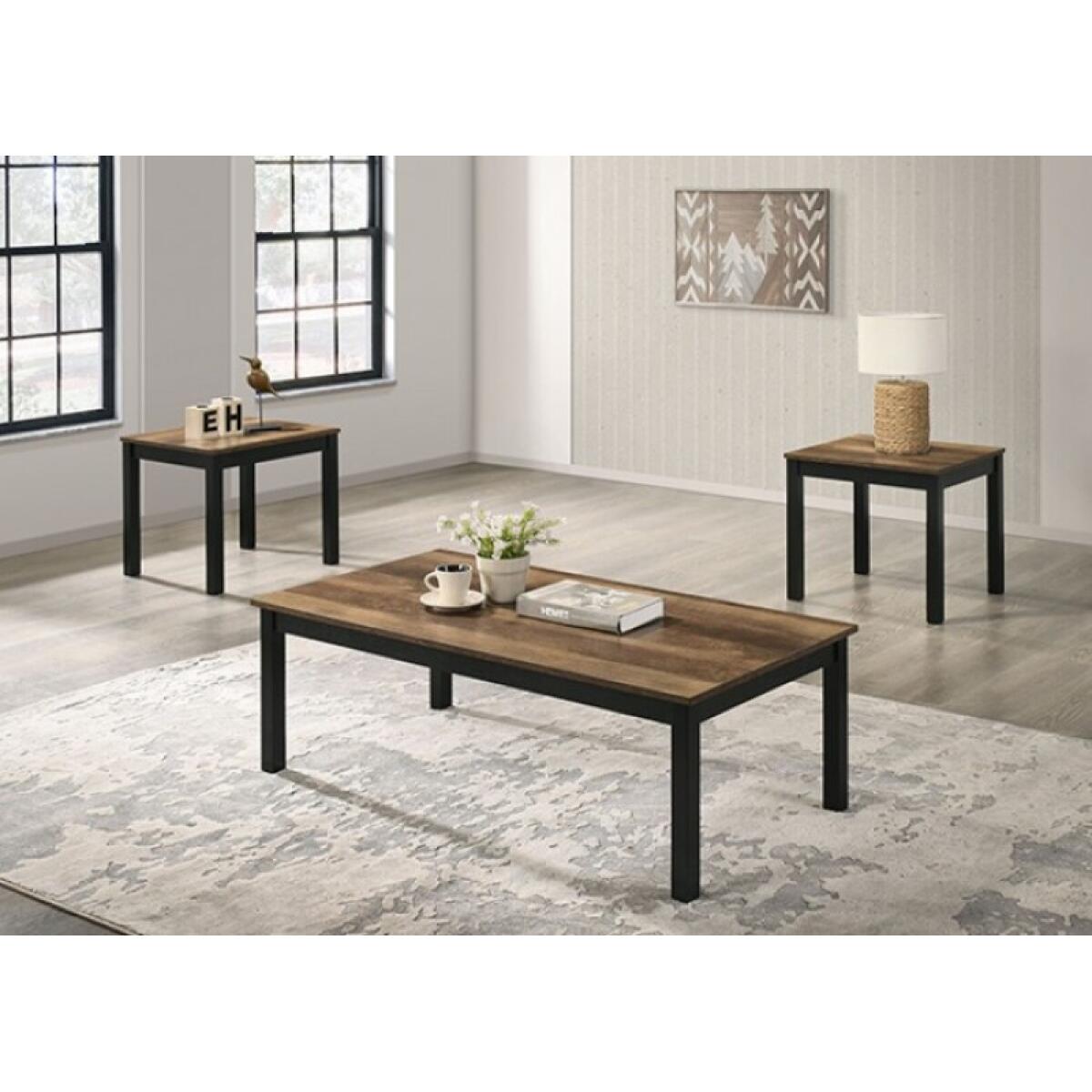 Findlay 3 Pc. Table Set Table Sets Brown 5