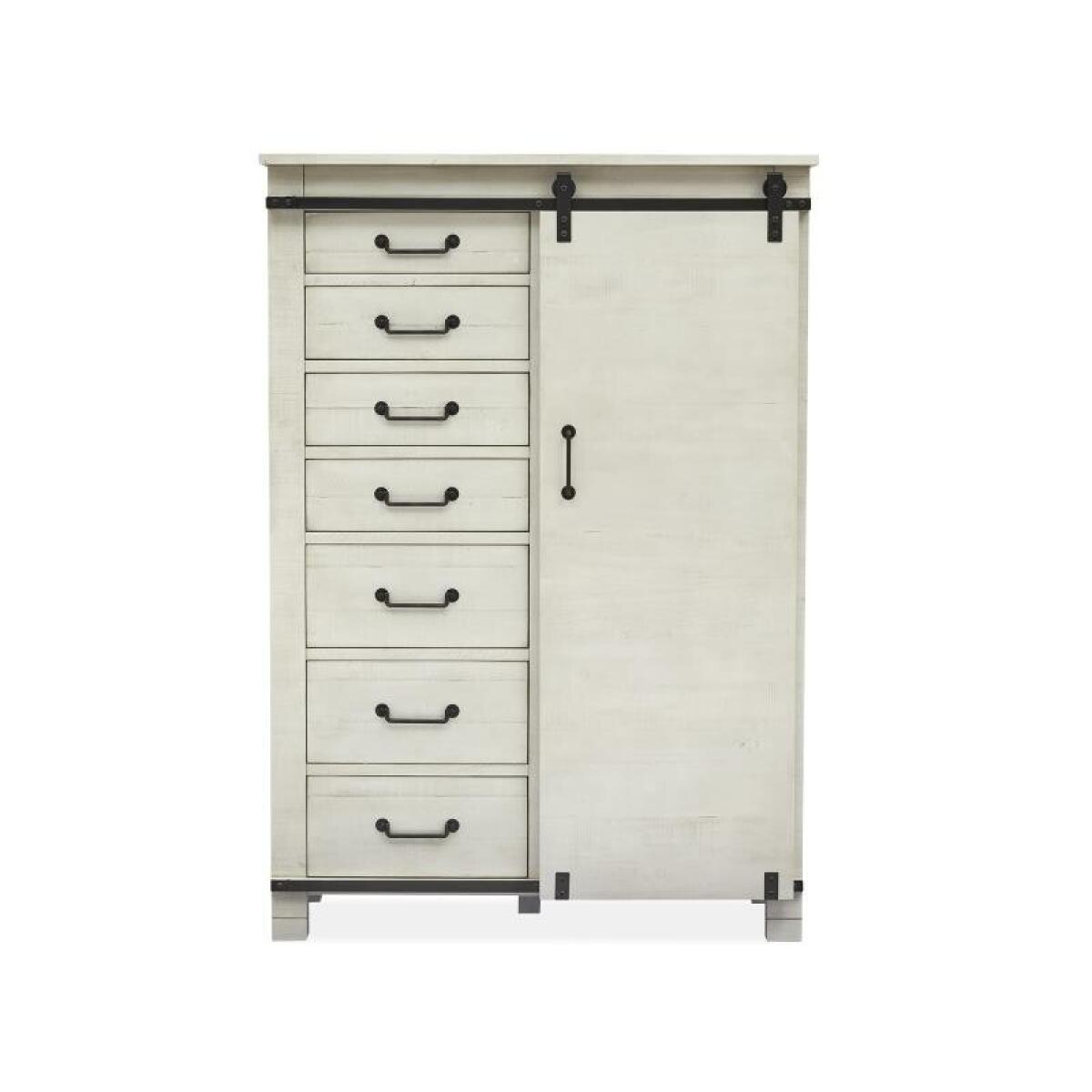 Chesters Mill Door Chest Chests Alabaster, Aged Iron 4