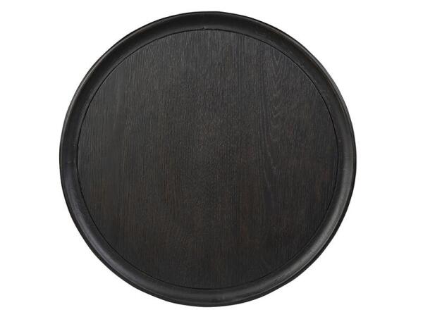 Lindon T5570-30D Dark Round Pedestal Accent End Table - Image 5