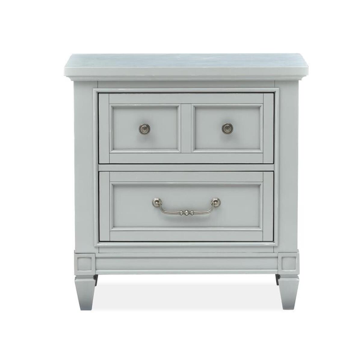Glenbrook Drawer Nightstand Nightstands Gray 4