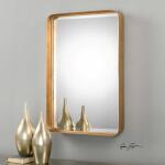 Crofton Vanity Mirror, Gold - Image 5