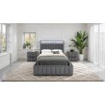 Farese Queen Bed w/ 2 Nightstands - Image 3