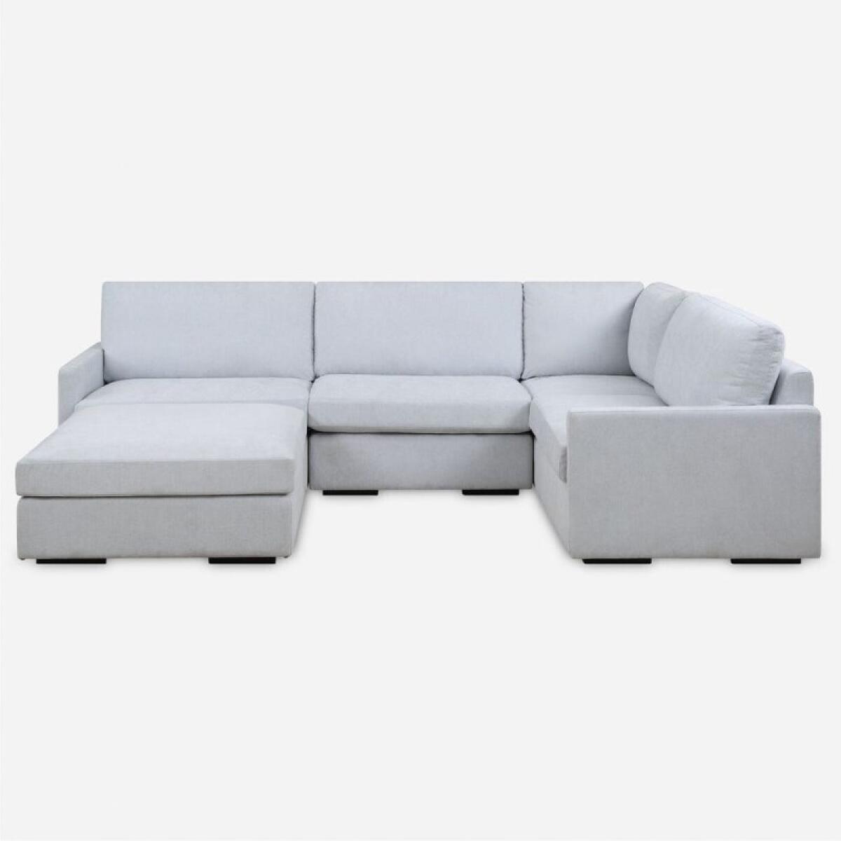 Refuge Sofa, Armless, Cloud Blue - Image 2