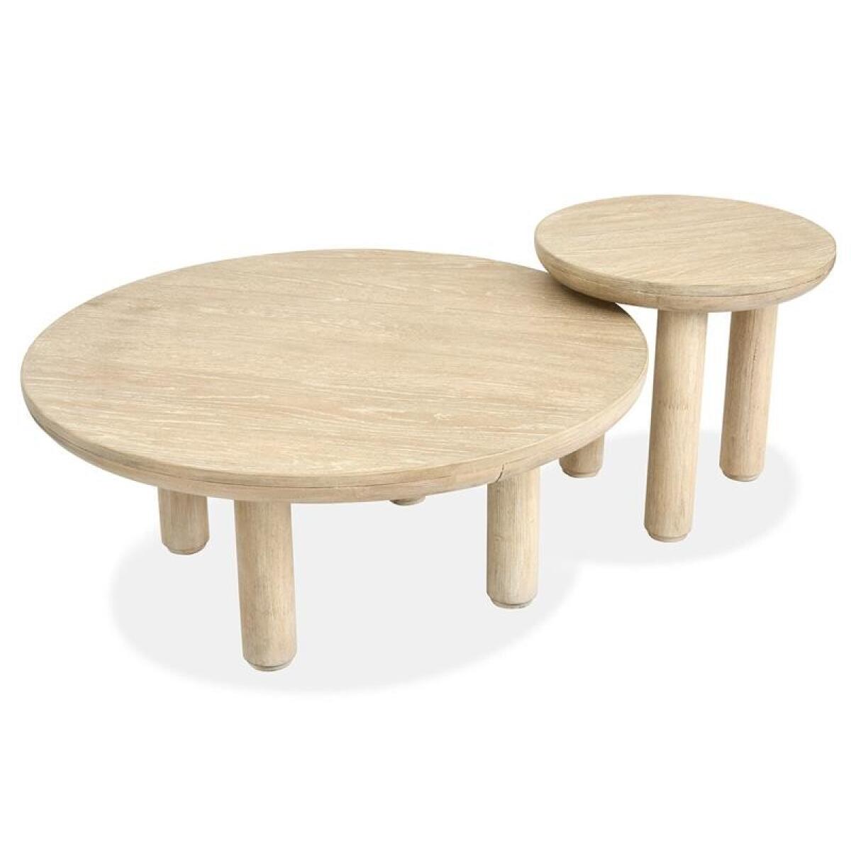Sunset Cove Nesting Cocktail Table w/Casters - Image 5