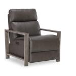 Wood Arm Recliner Recliners Cream 2
