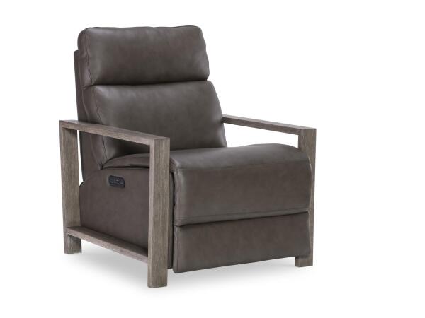 Wood Arm Recliner Recliners Brown