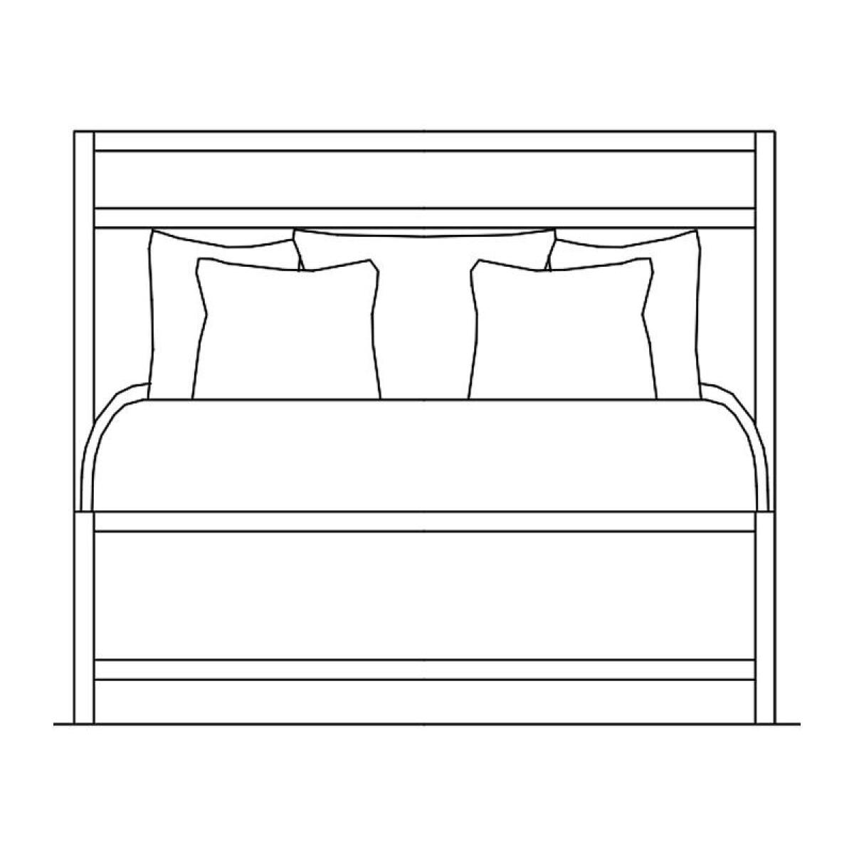 Merrifield Complete Twin Panel Bed w/Upholstered Headboard - Image 2