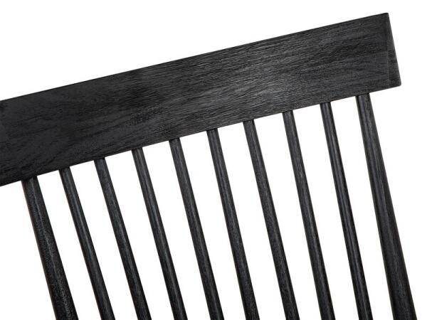 Harper Springs Dining Side Chair w/Uph.Seat&Wood WindsorBack(2/ctn) Chairs & Benches Black 12