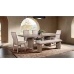 Ellesmere 6 Pc Dining Table Set w/ Bench - Image 3