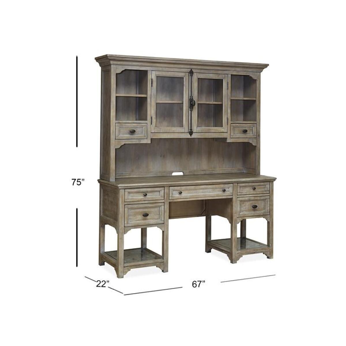 Tinley Park Desk Desks Brown 5