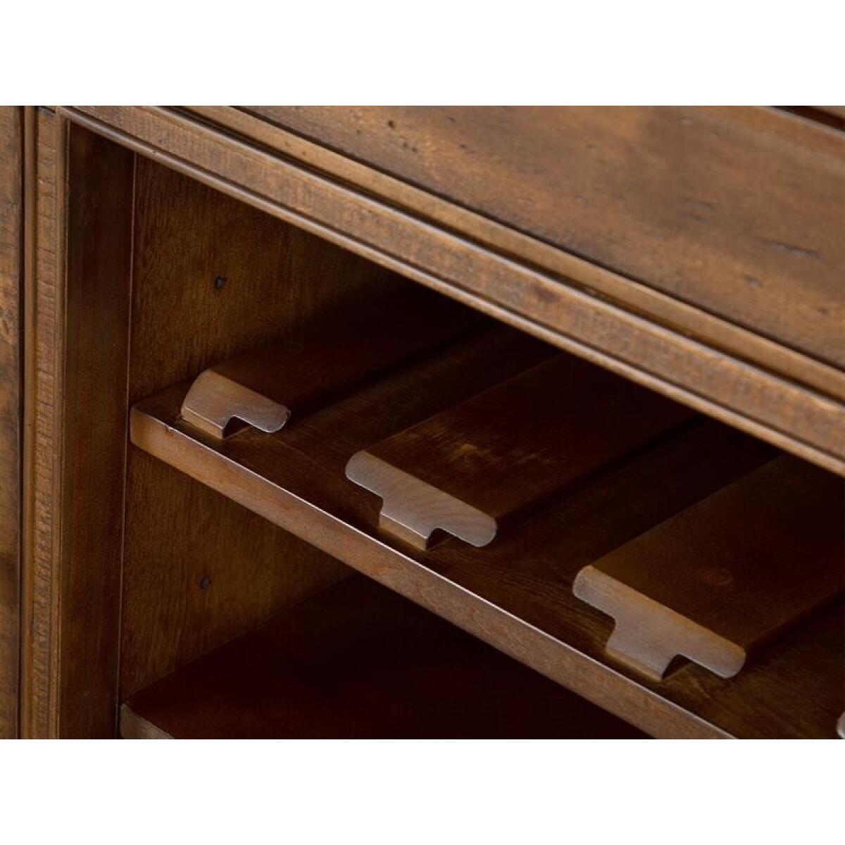Bay Creek Buffet Dining Storage Brown 12
