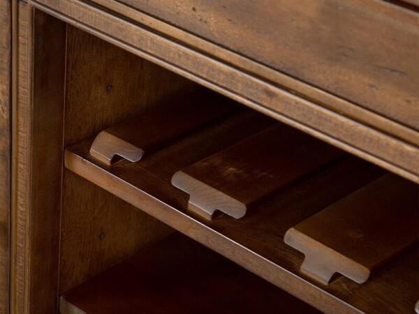 Bay Creek Buffet Dining Storage Brown 24