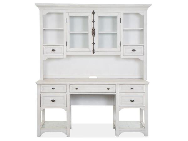 Bronwyn Desk Desks Alabaster, Toasted Nutmeg