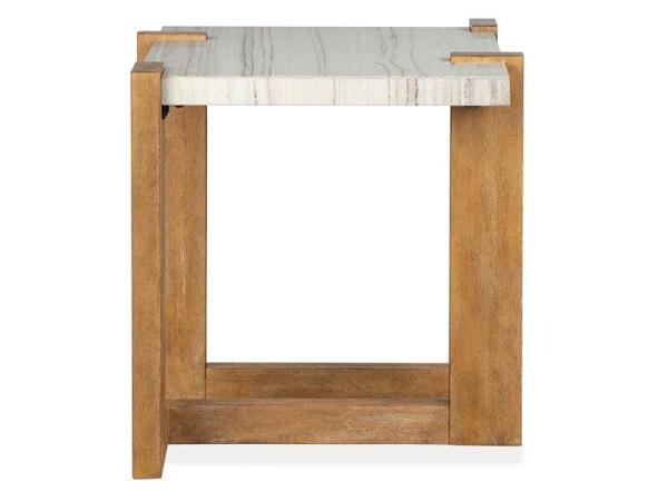 Carrington Rectangular End Table End tables Brown 14