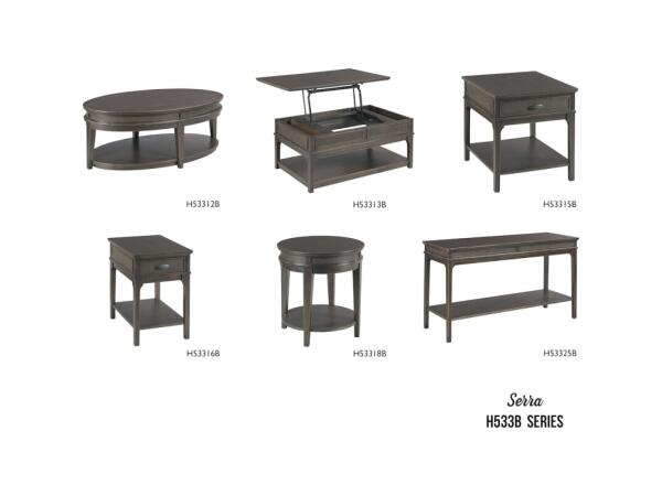 Serra Table Sets Brown