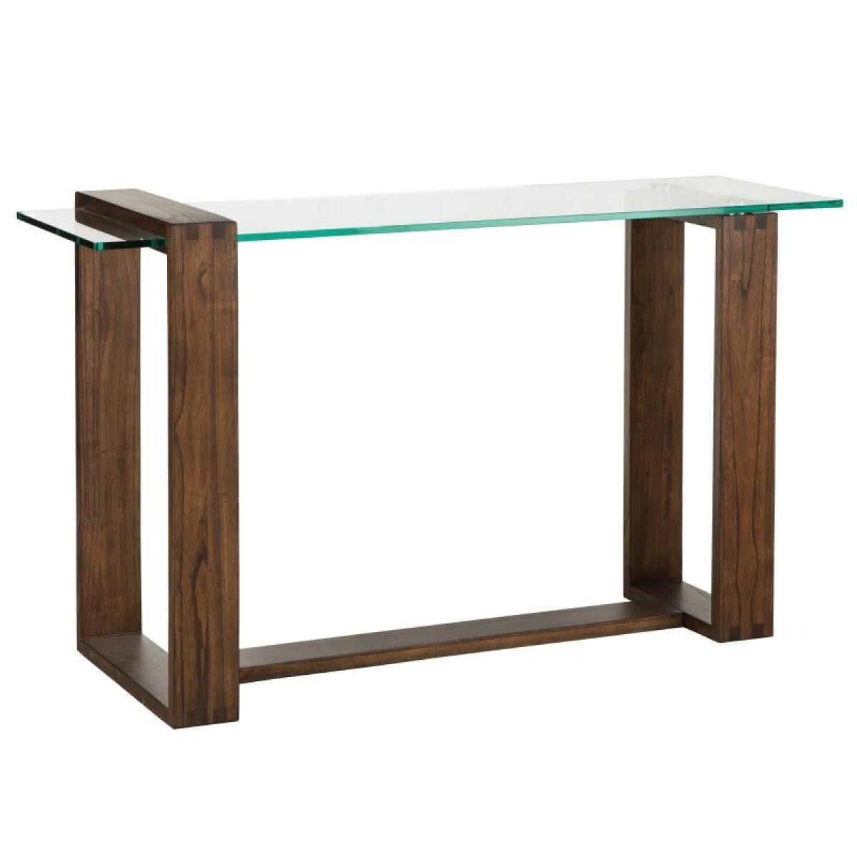 7921fbc46b05533df47c40e95b4108cb Bristow Wood Rectangular Sofa Table Base KD - Image 1