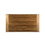 Losone 6 Pc Dining Table Set w/ Bench Dining Sets Brown 15