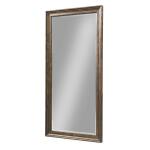 Rectangular Mirror Bedroom Mirrors Brown 2