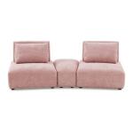 Stavanger Curved 3-Seater Sectionals Furniture of America
