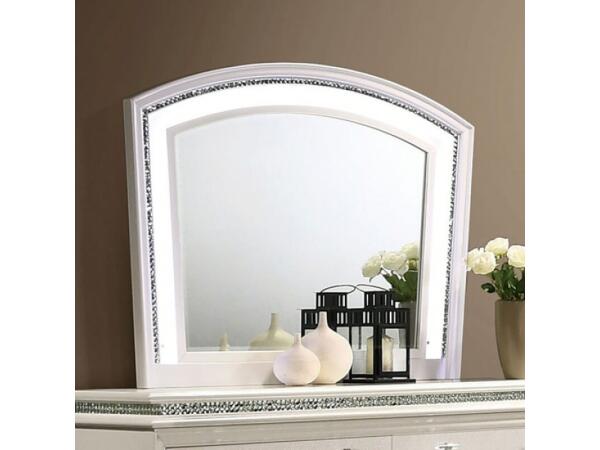 Maddie Arched Mirror Bedroom Mirrors Furniture of America