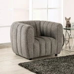 Aversa Loveseat Loveseats Charcoal Gray