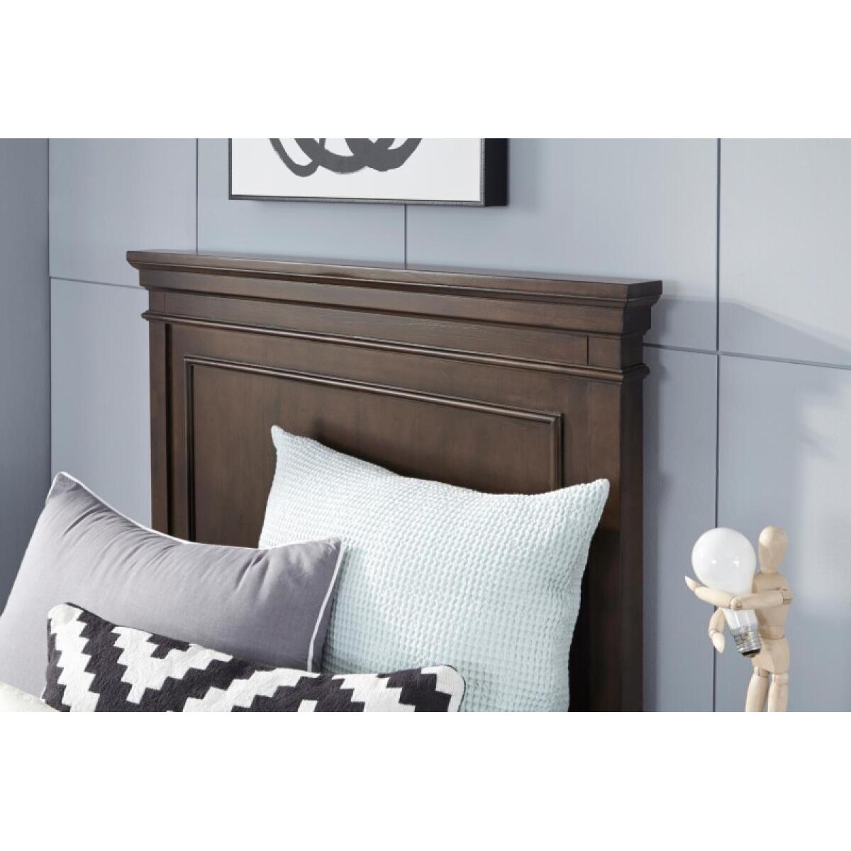 Complete Panel Full Bed Cherry Finish - Image 4