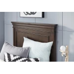 Complete Panel Full Bed Cherry Finish Youth Beds Brown 13