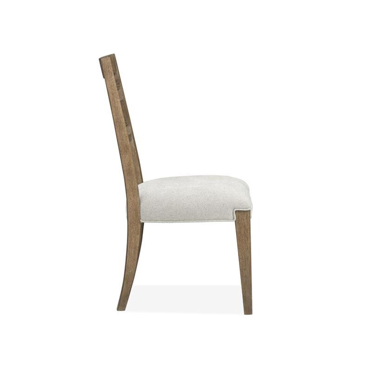 Plum Creek – LT. Brown Dining Side Chair w/Upholstered Seat (2/ctn) Chairs & Benches Chairs & Benches 6