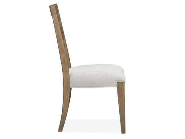 Plum Creek – LT. Brown Dining Side Chair w/Upholstered Seat (2/ctn) Chairs & Benches Chairs & Benches 14