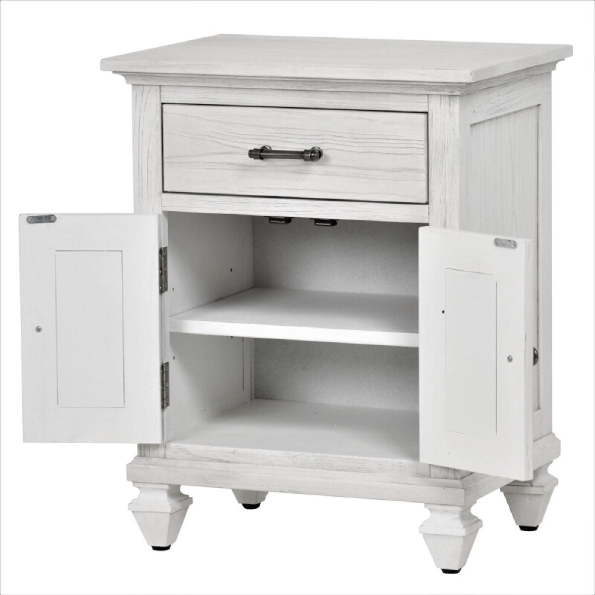 Surfside 1-drawer / 2-door Electrified Nightstand - Image 4