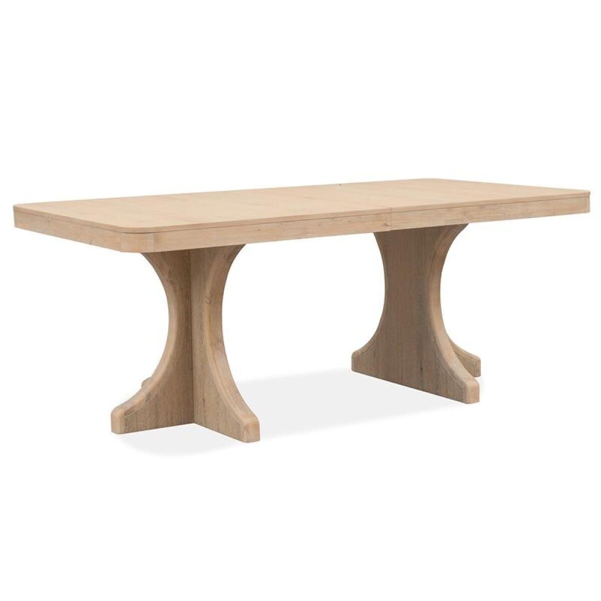 Somerset D5684-21 Trestle Dining Table - Image 2