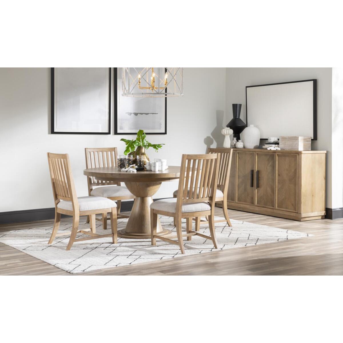 Complete Round Dining Table - Image 8